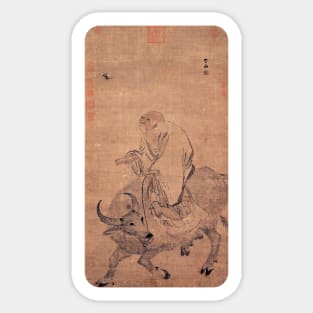 Lao Tzu Old Master Sticker